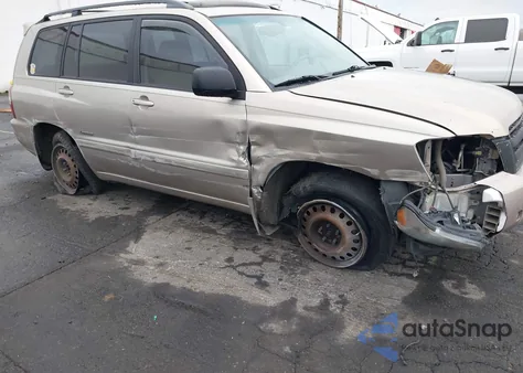 2006 Toyota Highlander Limited V6 из США, поврежденный, VIN JTEEP21A360170295